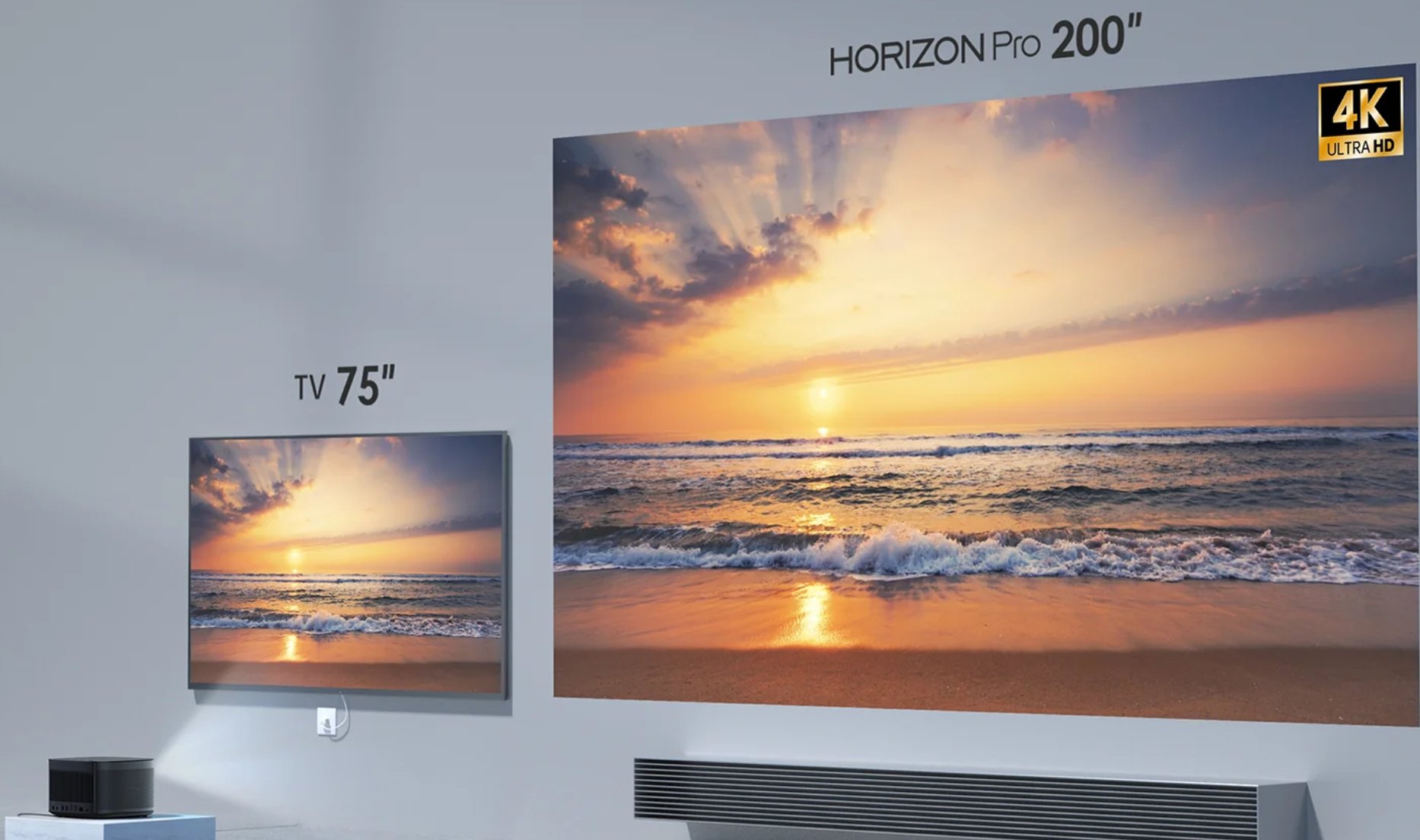 XGIMI Horizon Pro Android 4K hišni projektor